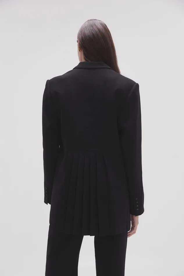 Aje Imperial Boyfriend Blazer Black Women Blazers Jackets and Coats