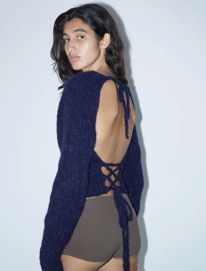 Albita Navy Women Paloma Wool Knits