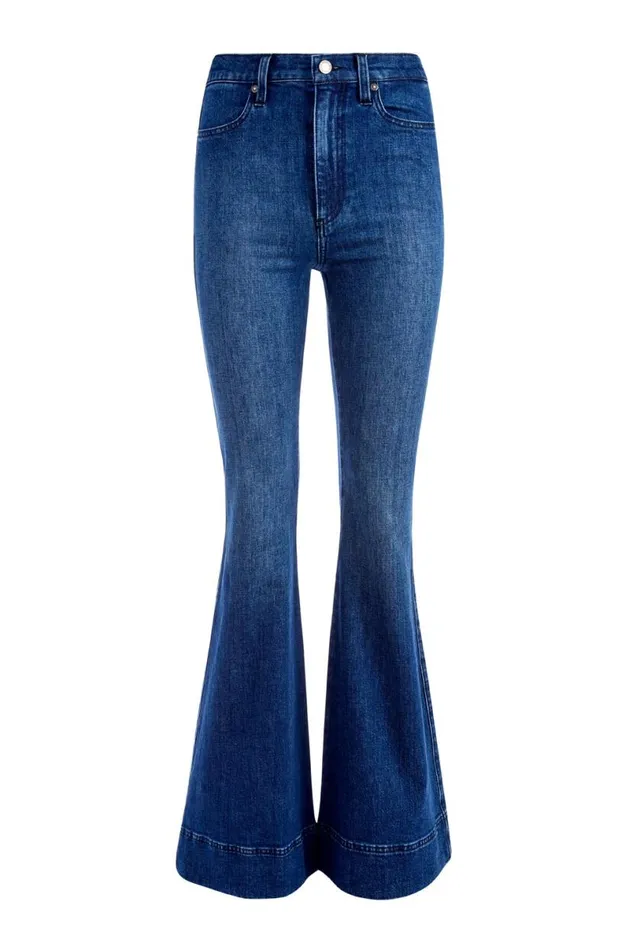 Alice Olivia Beautiful Bell Jean Love Train Women Pants