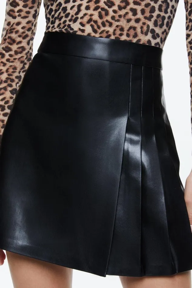 Alice Olivia Chara Mini Dress Leopard Loveblack Women Dresses
