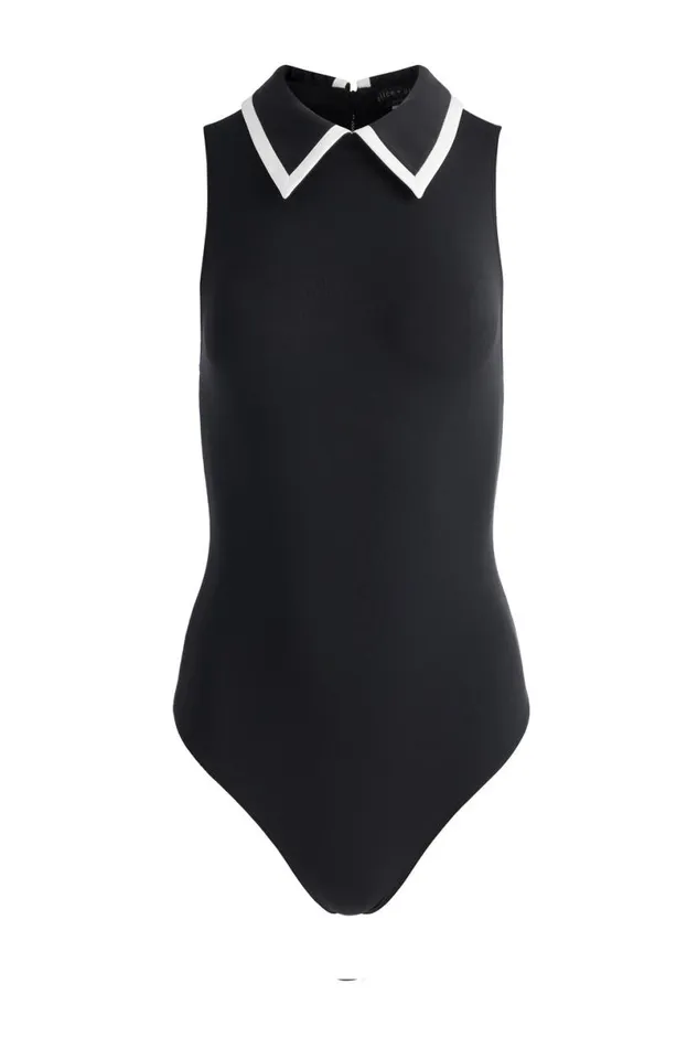Alice Olivia Rothy Bodysuit Blackoff White Women Tops