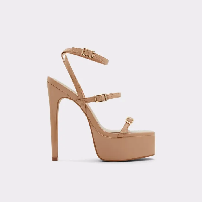 Alodonna Dark Beige Women ALDO Heels