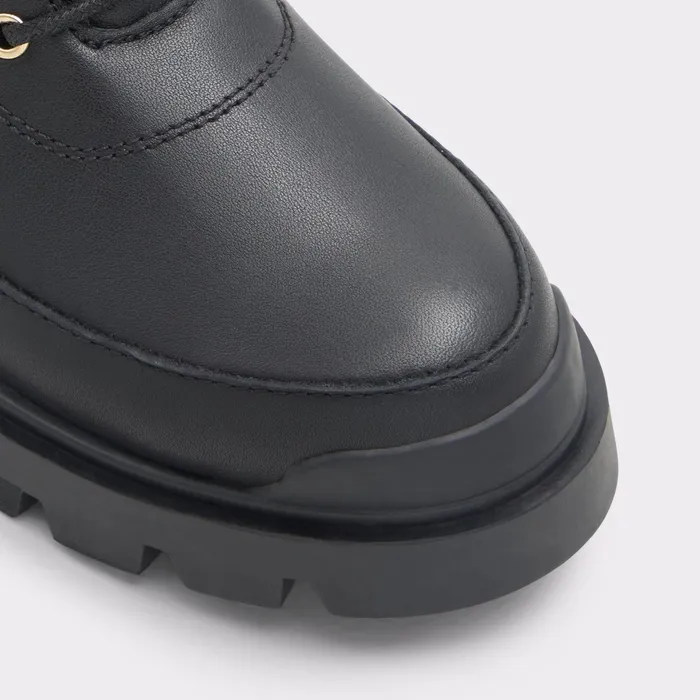Alpa Black Leather Smooth Women ALDO Boots