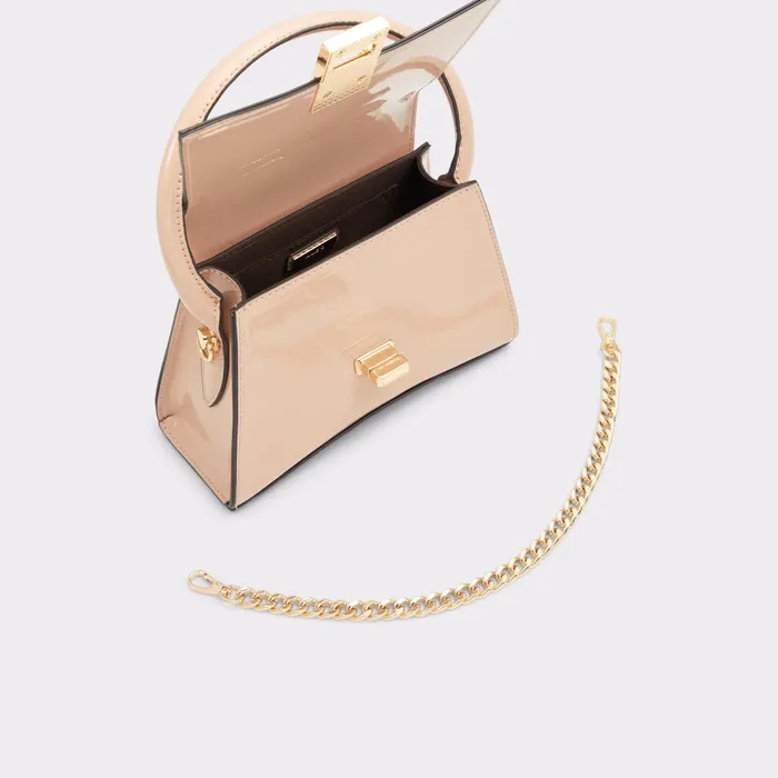 Angelieex Medium Beige Women ALDO Top Handle Bags