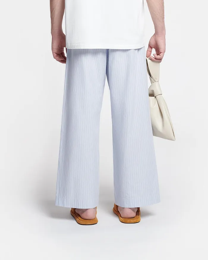 Arnaud Striped RelaxedFit Pants BlueBeigeWhite Men Nanushka Pants