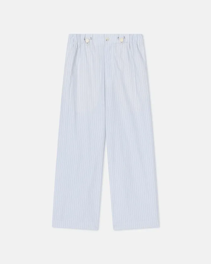 Arnaud Striped RelaxedFit Pants BlueBeigeWhite Men Nanushka Pants