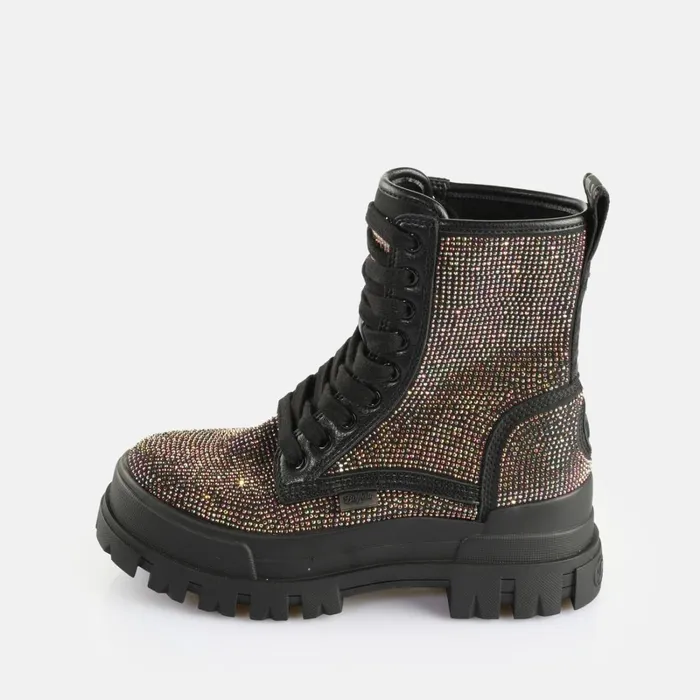 Asph Rld Glam Black Buffalo Boots and AnkleBoots