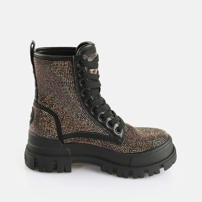 Asph Rld Glam Black Buffalo Boots and AnkleBoots