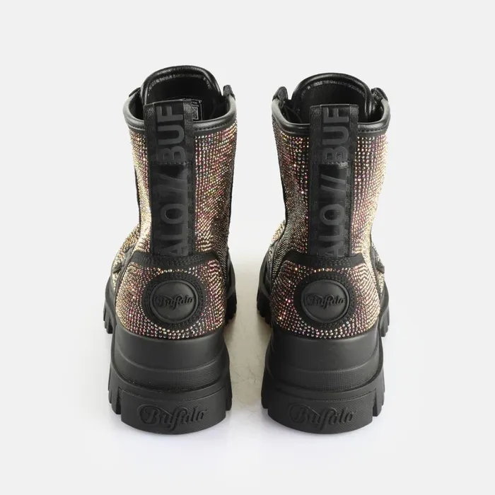 Asph Rld Glam Black Buffalo Boots and AnkleBoots