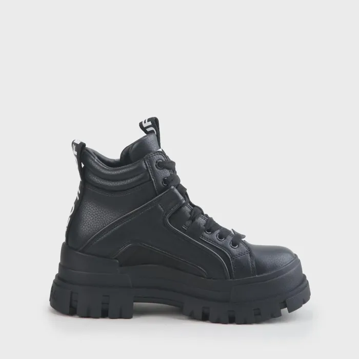 Aspha Nc Mid Men Black Buffalo Boots