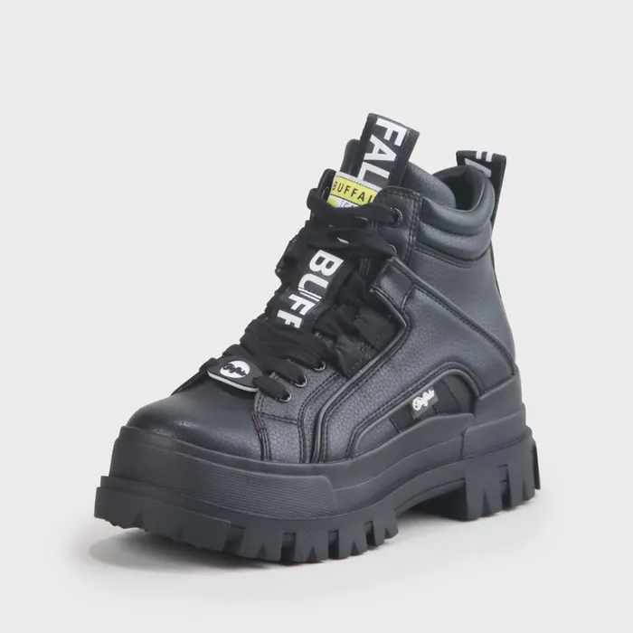 Aspha Nc Mid Men Black Buffalo Boots