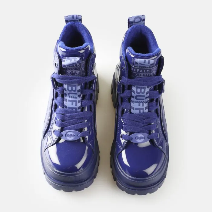 Aspha Nc Mid Purple Buffalo Boots and AnkleBoots