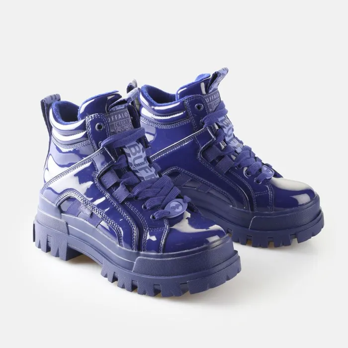 Aspha Nc Mid Purple Buffalo Boots and AnkleBoots