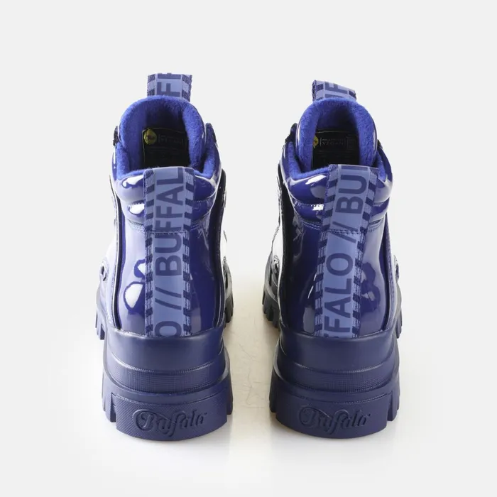 Aspha Nc Mid Purple Buffalo Boots and AnkleBoots