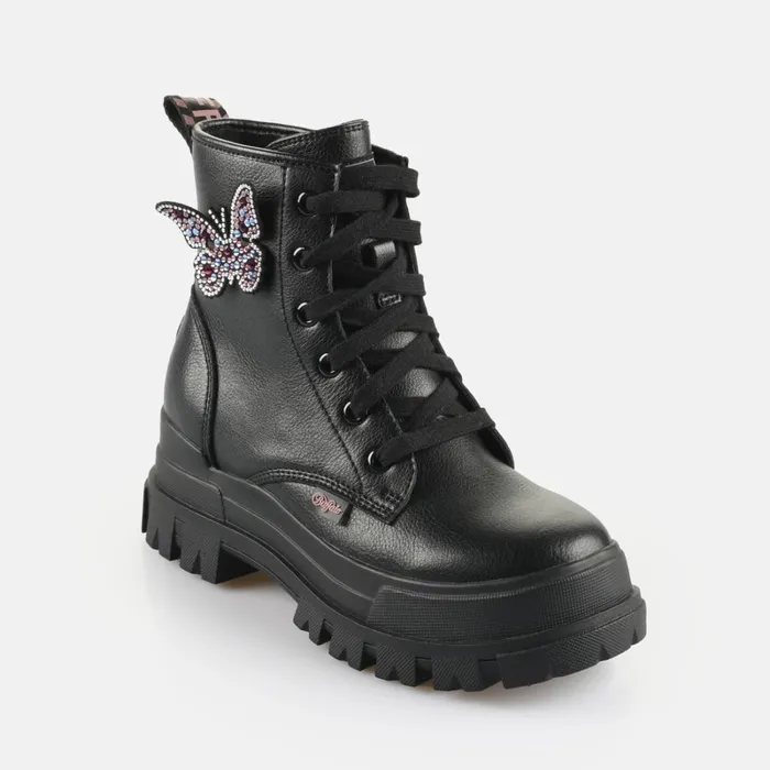 Aspha Rld Butterfly 8211 Vegan Nappa 8211 Black Black Buffalo Boots and AnkleBoots Aspha Rld Butterfly 8211 Vegan Nappa 8211 Black Black Buffalo Boots and AnkleBoots