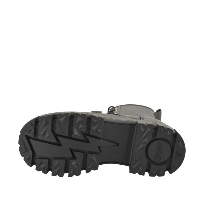 Aspha Rld Heart Schwarzsilber Buffalo Boots and AnkleBoots