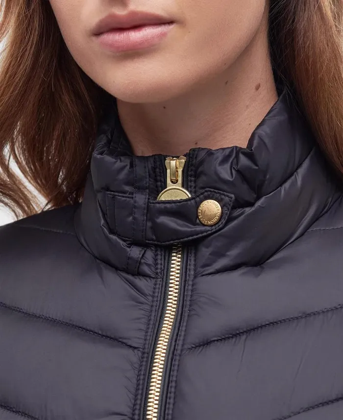 Aubern Quilted Jacket Optic White Women Barbour Quilted Jackets