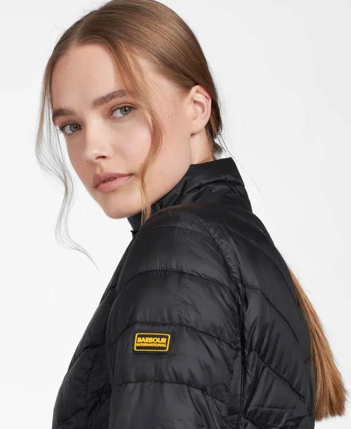 Aubern Quilted Jacket Optic White Women Barbour Quilted Jackets