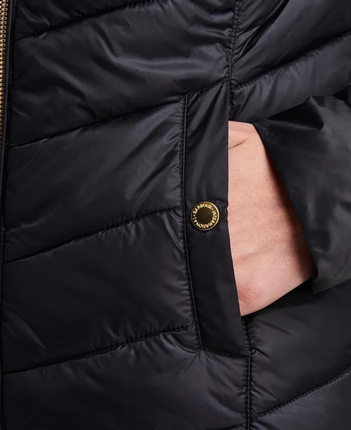 Aubern Quilted Jacket Optic White Women Barbour Quilted Jackets