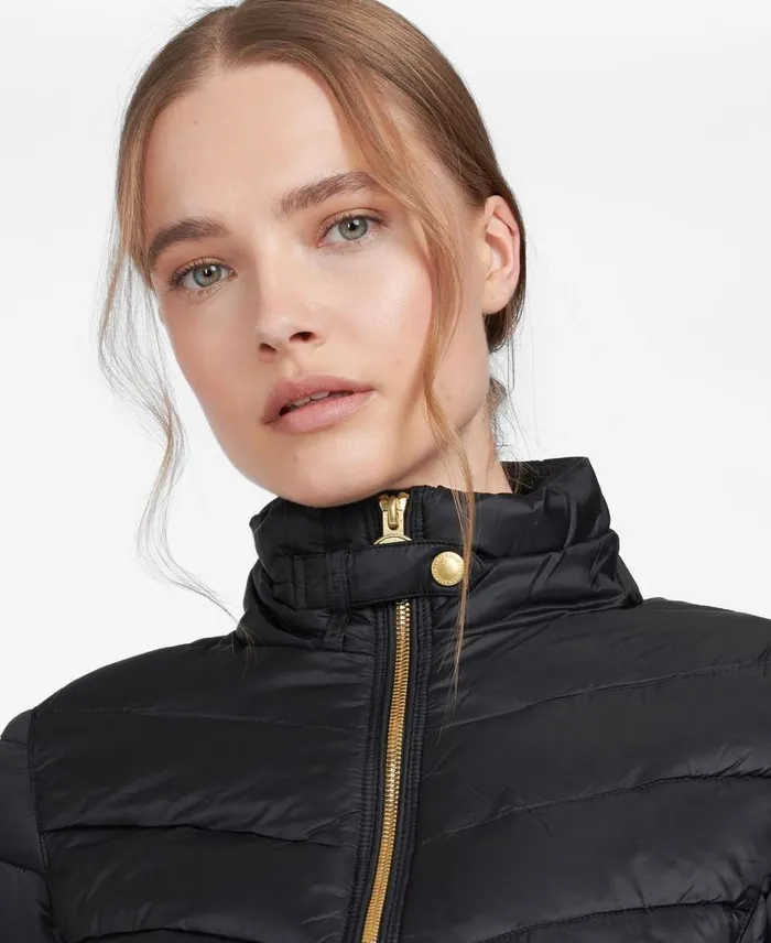 Aubern Quilted Jacket Optic White Women Barbour Quilted Jackets