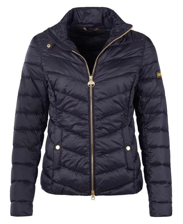 Aubern Quilted Jacket Optic White Women Barbour Quilted Jackets