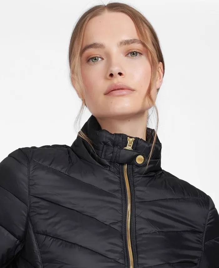 Aubern Quilted Jacket Optic White Women Barbour Quilted Jackets