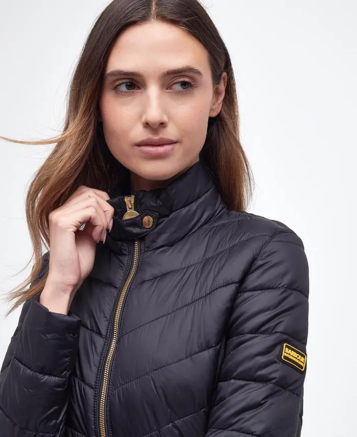 Aubern Quilted Jacket Optic White Women Barbour Quilted Jackets