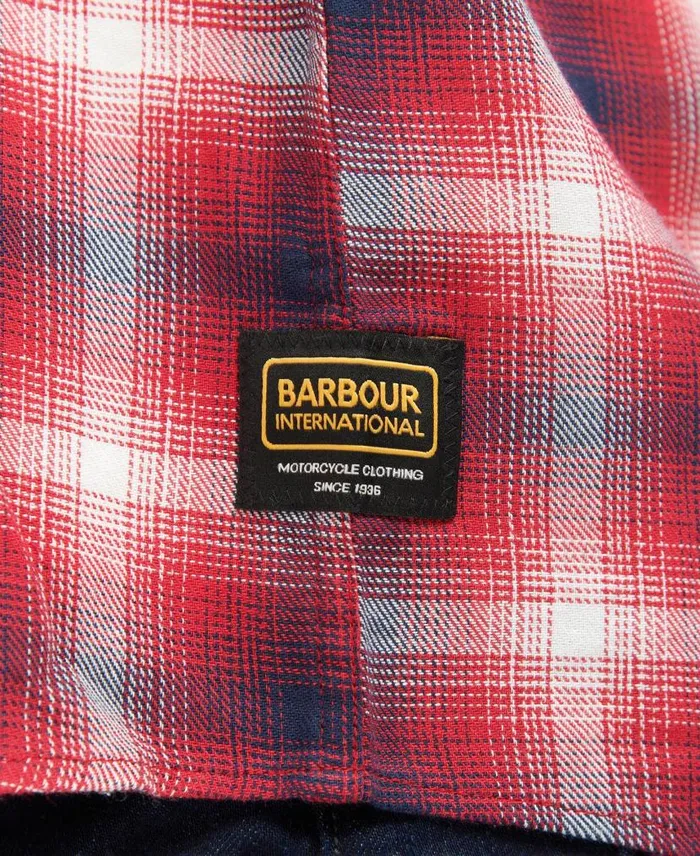 BIntl Kershaw Shirt Racing Green Men Barbour Shirts