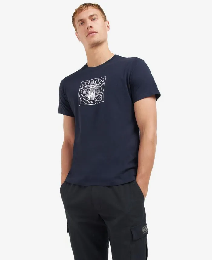BIntl Miles GraphicPrint TShirt Night Sky Men Barbour TShirts