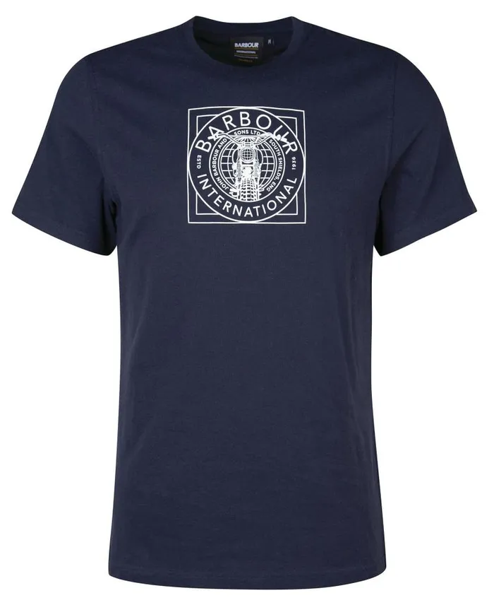 BIntl Miles GraphicPrint TShirt Night Sky Men Barbour TShirts