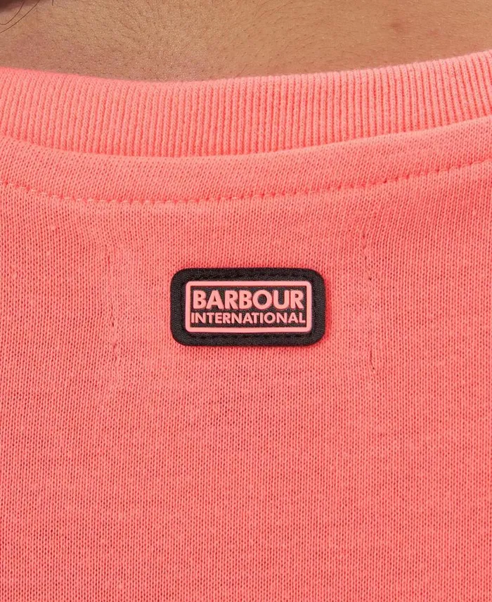 BIntl Sanderson TShirt Atomic Coral Women Barbour TShirts