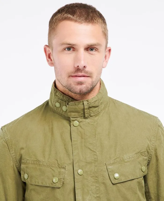BIntl Summer Wash Duke Jacket Dusky Green Men Barbour Casual Jackets