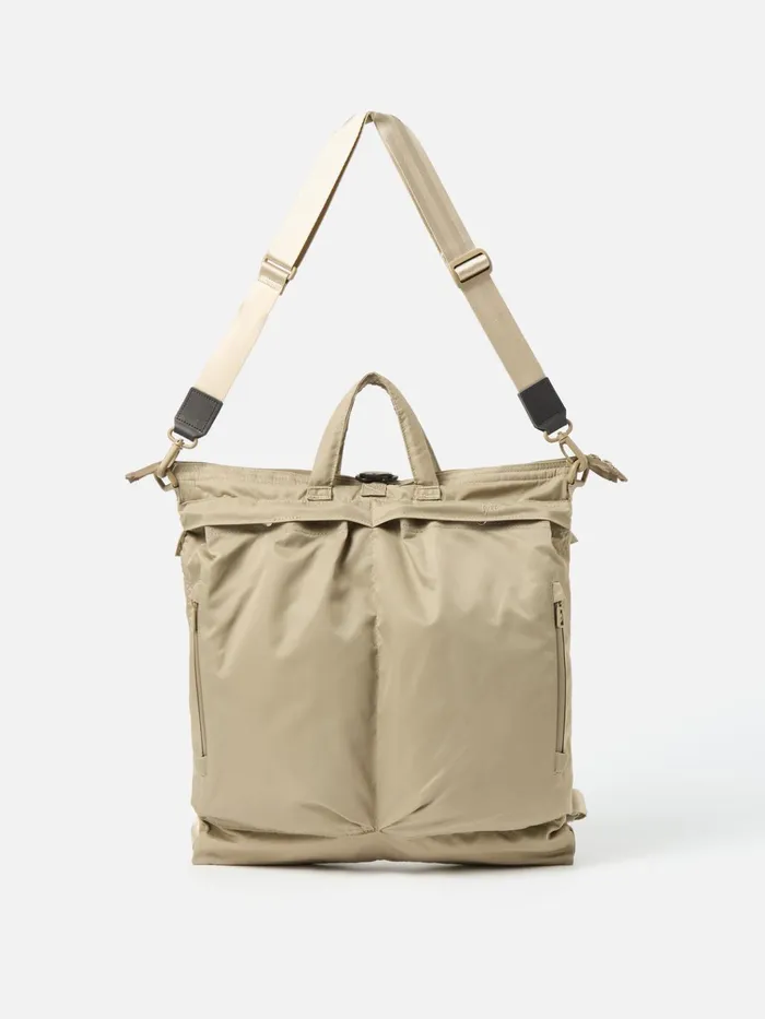 Bags Men Universal Works FCe 3Way Helmet Bag In Sage Green Recycled Twill