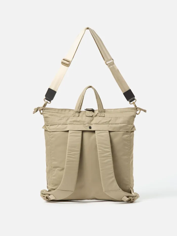 Bags Men Universal Works FCe 3Way Helmet Bag In Sage Green Recycled Twill