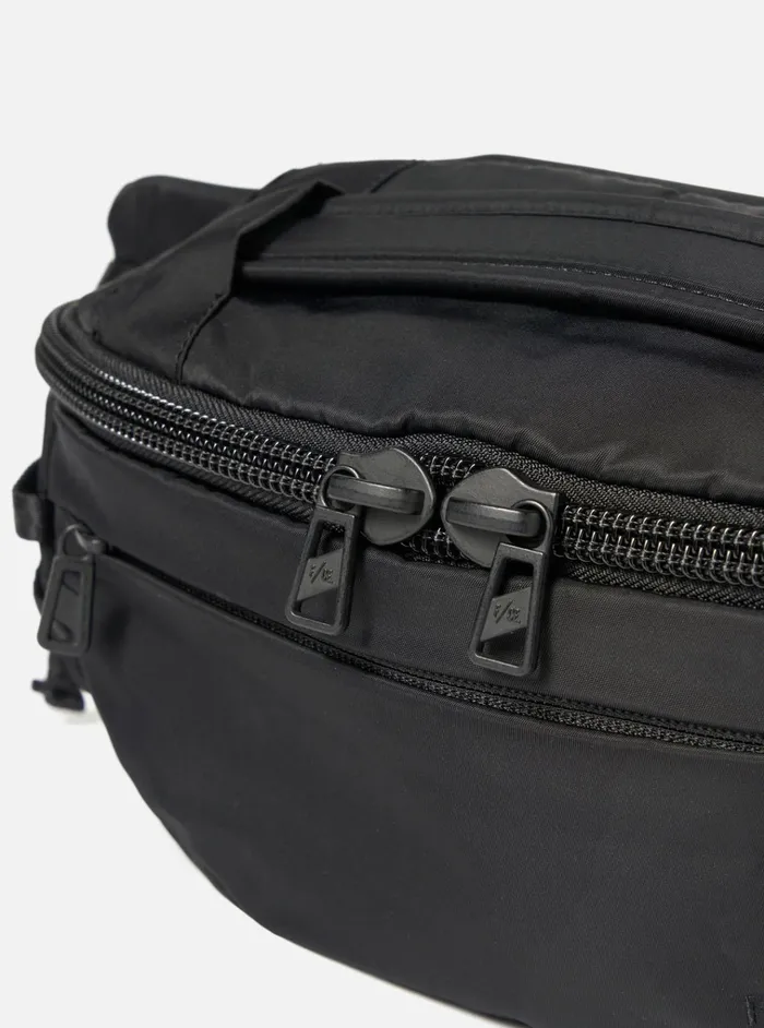 Bags Men Universal Works FCe Tactical Waist Bag In Black Recycled Twill