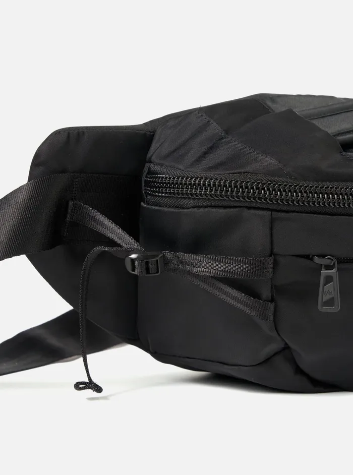 Bags Men Universal Works FCe Tactical Waist Bag In Black Recycled Twill