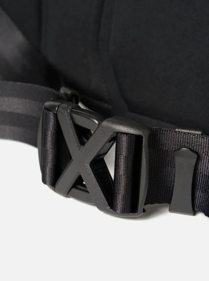 Bags Men Universal Works FCe Tactical Waist Bag In Black Recycled Twill