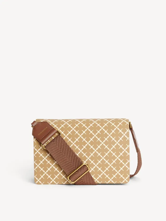 Bags Women By Malene Birger Loenna Shoulder Bag Golden Beige