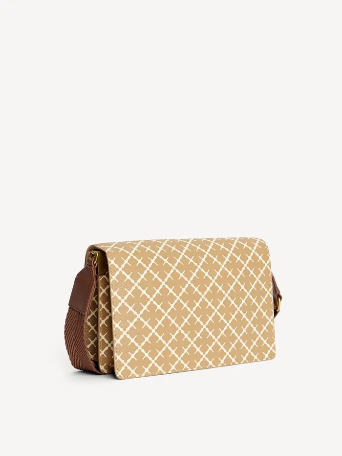 Bags Women By Malene Birger Loenna Shoulder Bag Golden Beige