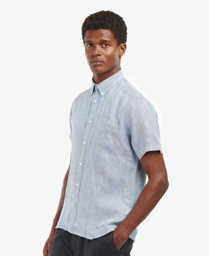 Barbour Marwood Tailored Shirt Chambray Men Barbour Shirts