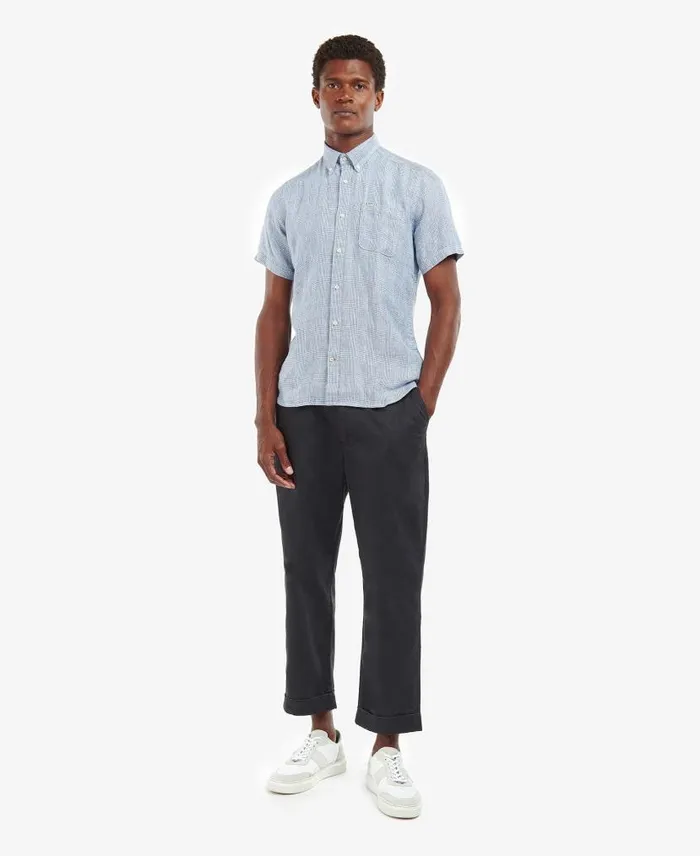 Barbour Marwood Tailored Shirt Chambray Men Barbour Shirts