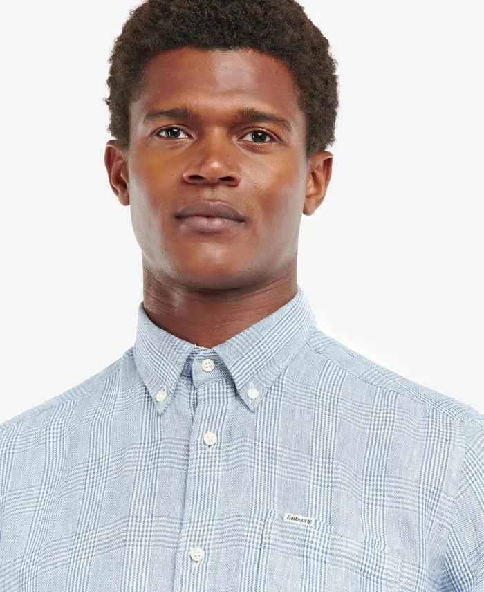 Barbour Marwood Tailored Shirt Chambray Men Barbour Shirts