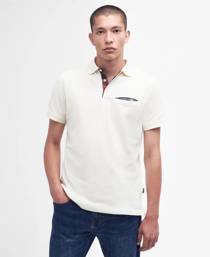 Barwick Polo Shirt Fired Brick Men Barbour Polo Shirts