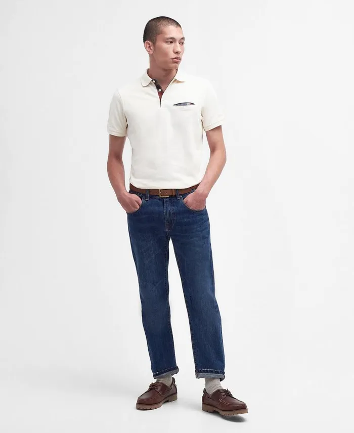 Barwick Polo Shirt Fired Brick Men Barbour Polo Shirts
