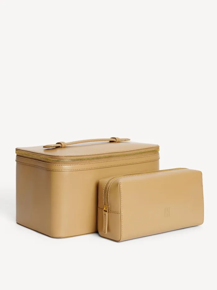 Beauty Bags Women By Malene Birger Aya Beauty Bag Sand