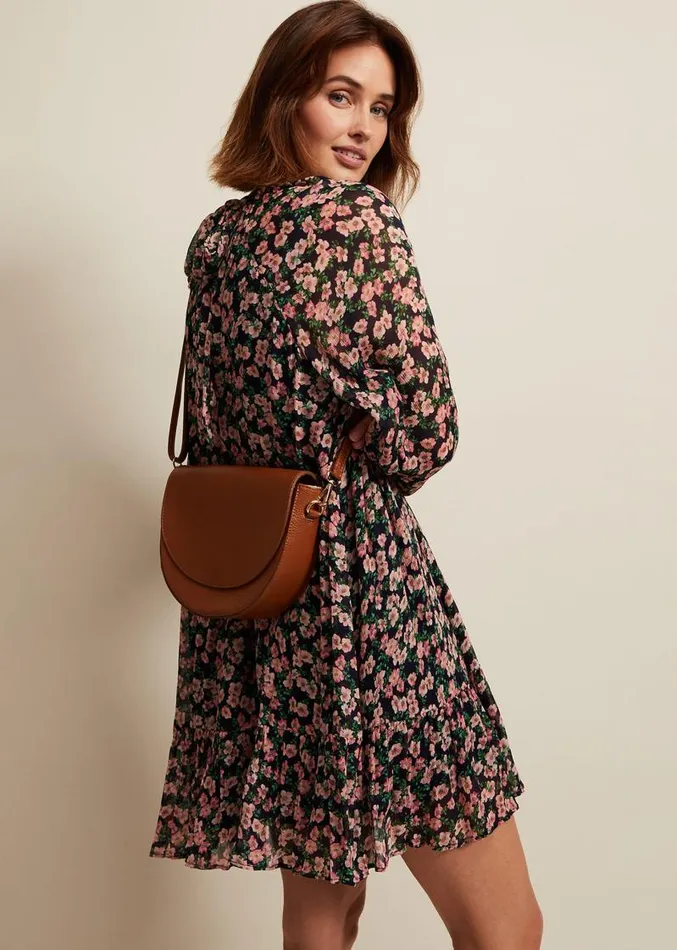 Betty Floral Print Swing Dress Multicoloured Women Phase Eight Dresses