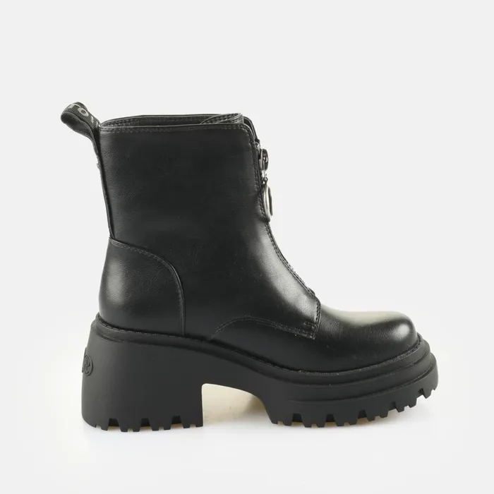 Bfl Bravr Zip Black Buffalo Boots and AnkleBoots