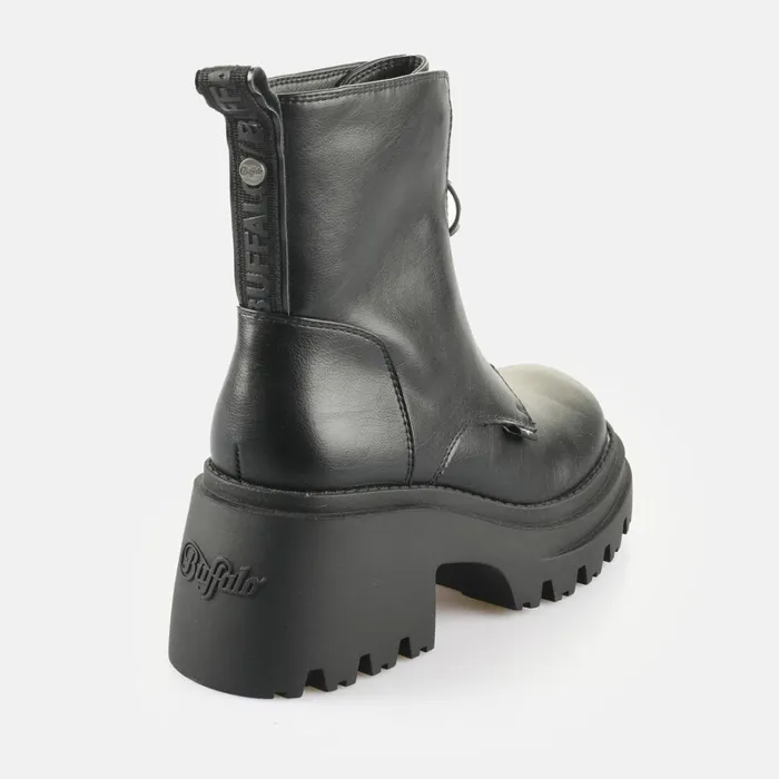 Bfl Bravr Zip Black Buffalo Boots and AnkleBoots