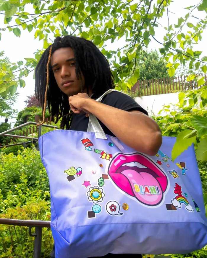 BLAH BEACH TOTE Bags SPRAYGROUND