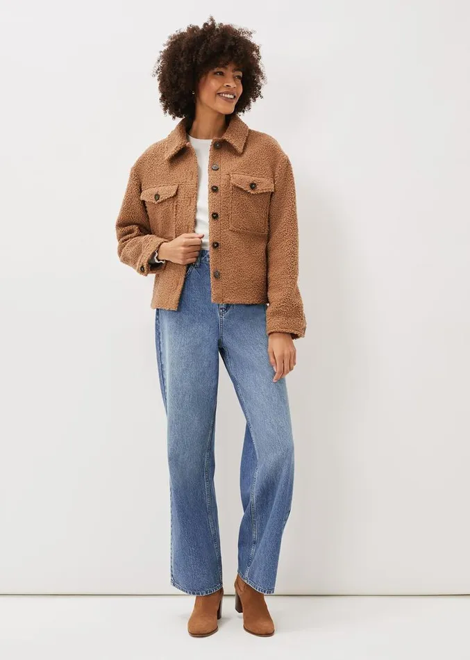 Blake Borg Jacket Camel Women Phase Eight Jackets
